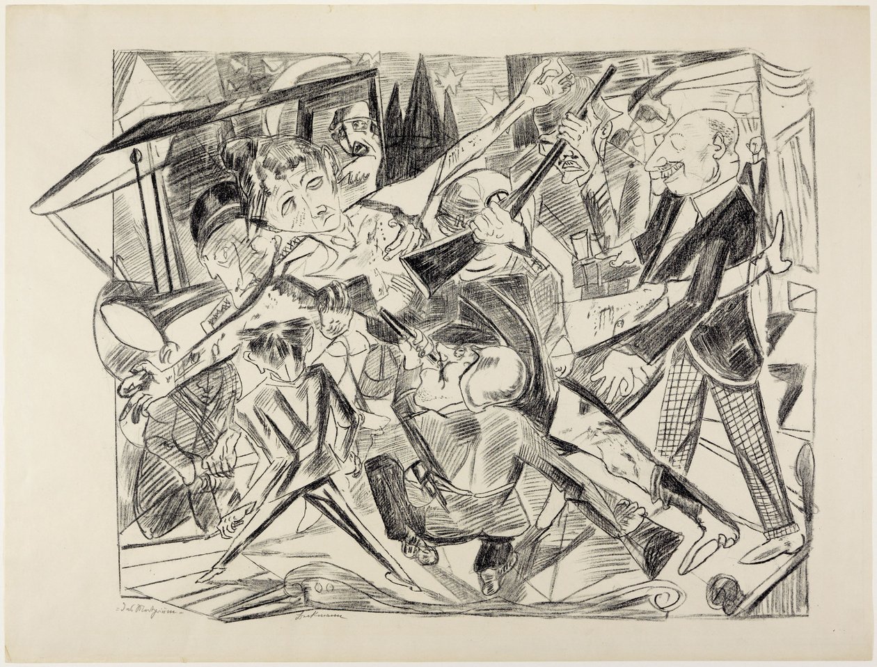 A mártíromság alkotó: Max Beckmann