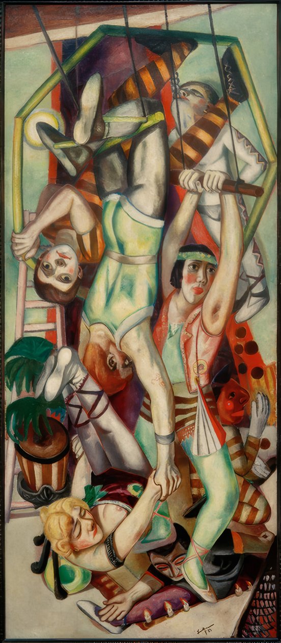 A trapéz alkotó: Max Beckmann