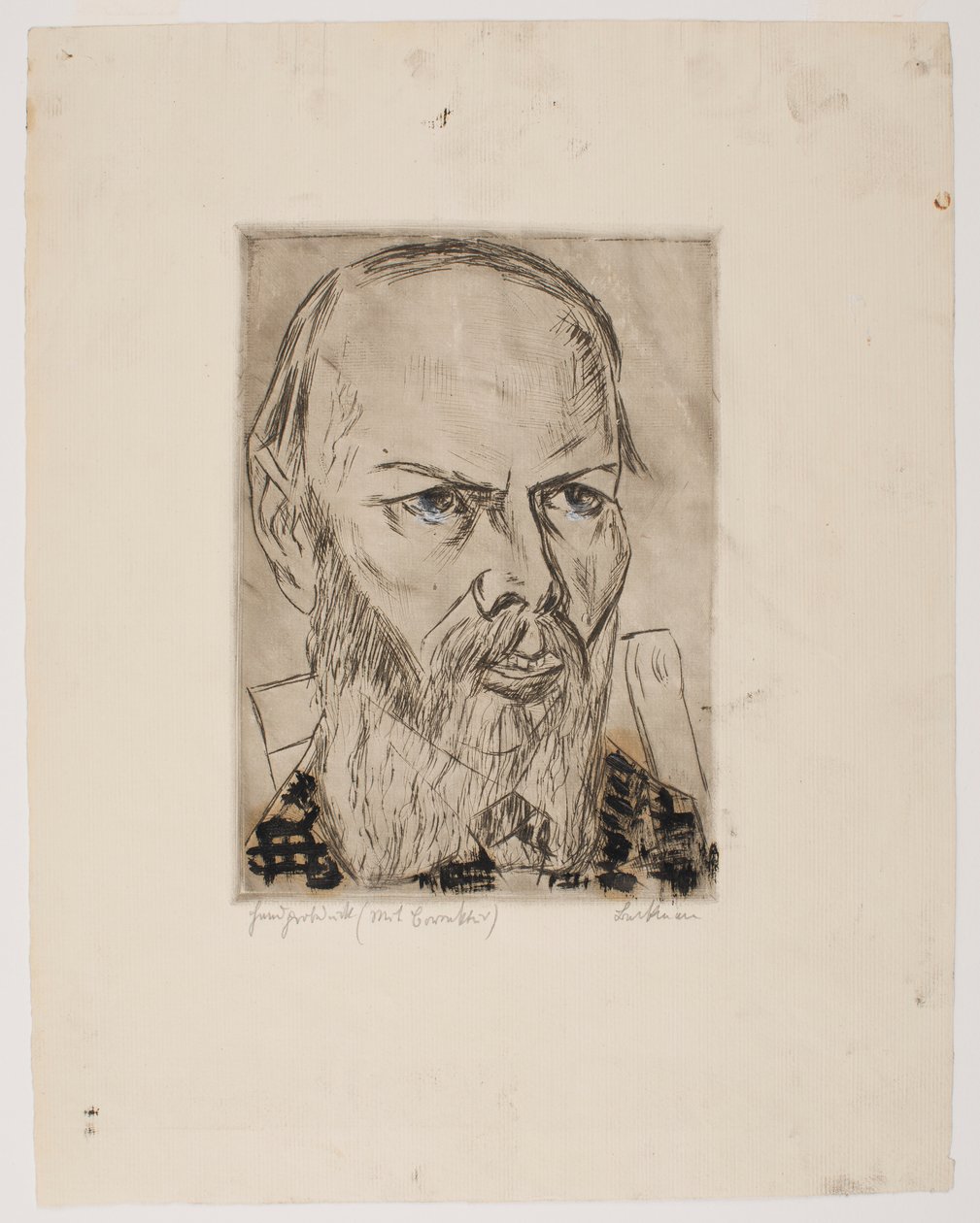 Dosztojevszkij I. alkotó: Max Beckmann