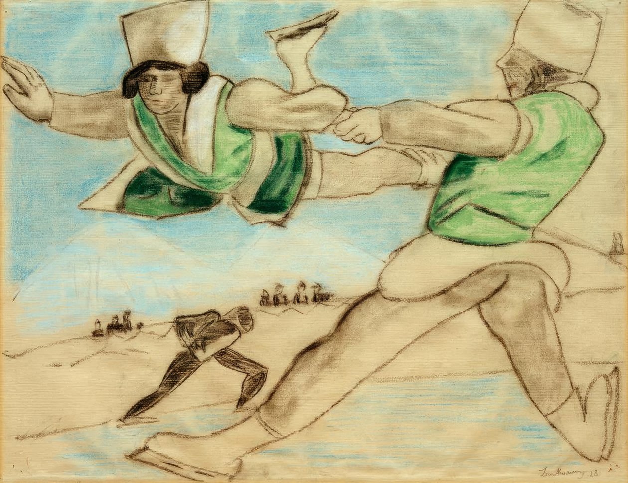 Műkorcsolyázó II alkotó: Max Beckmann