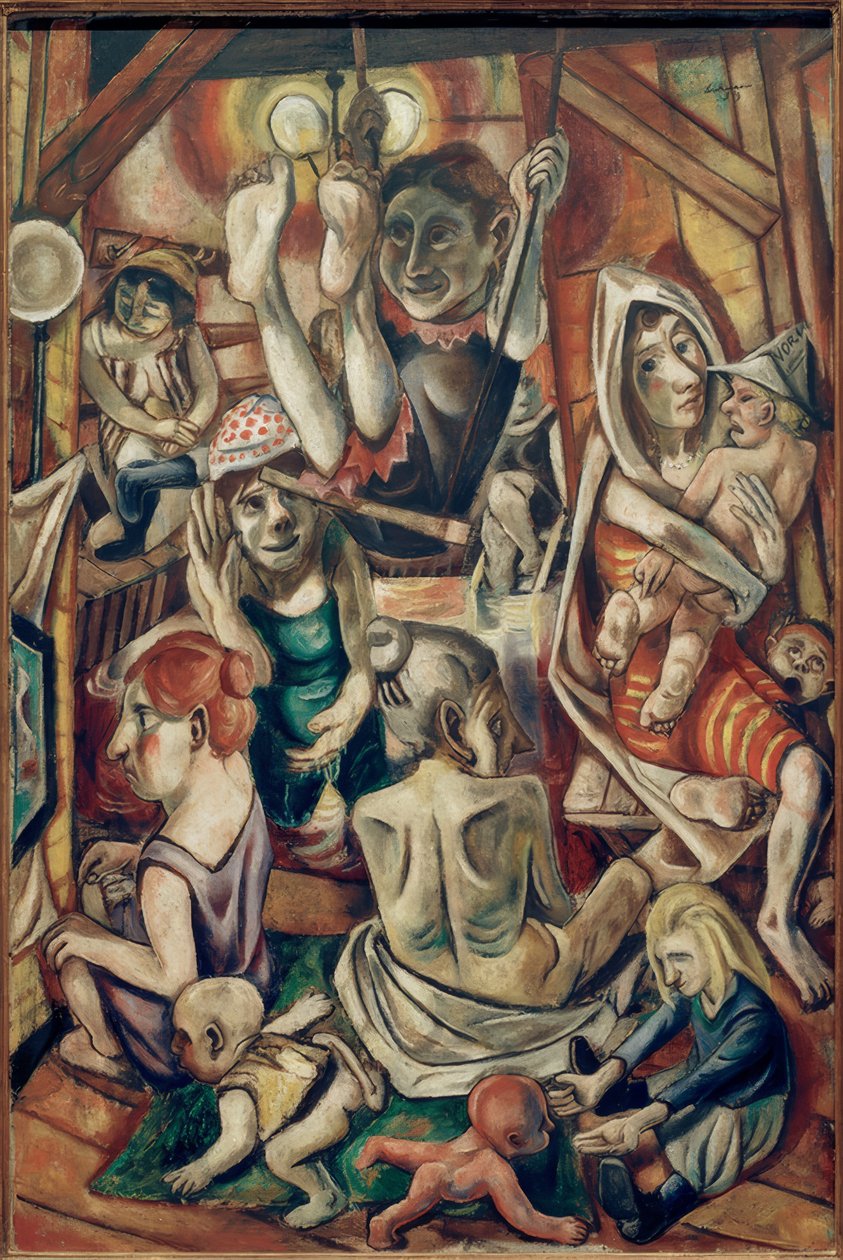 Női fürdő alkotó: Max Beckmann