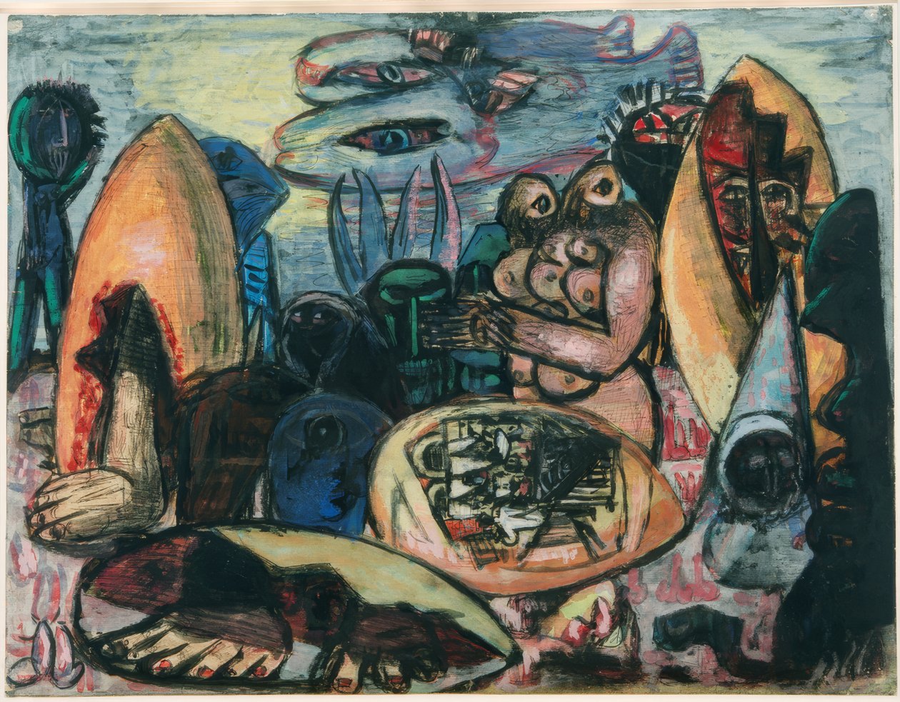 Korai emberek alkotó: Max Beckmann
