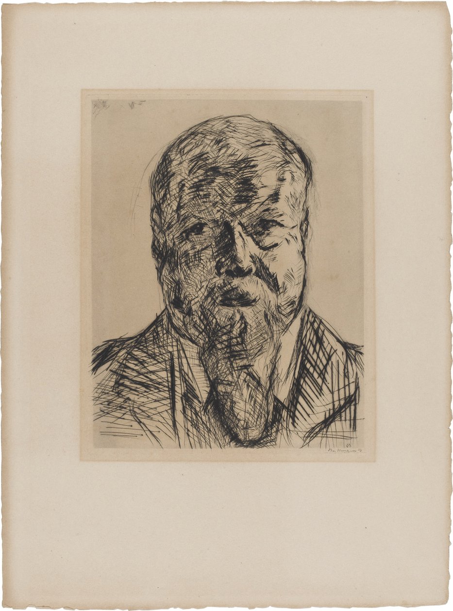 Dr. Carl Robert titkos tanácsos (1850-1922) alkotó: Max Beckmann