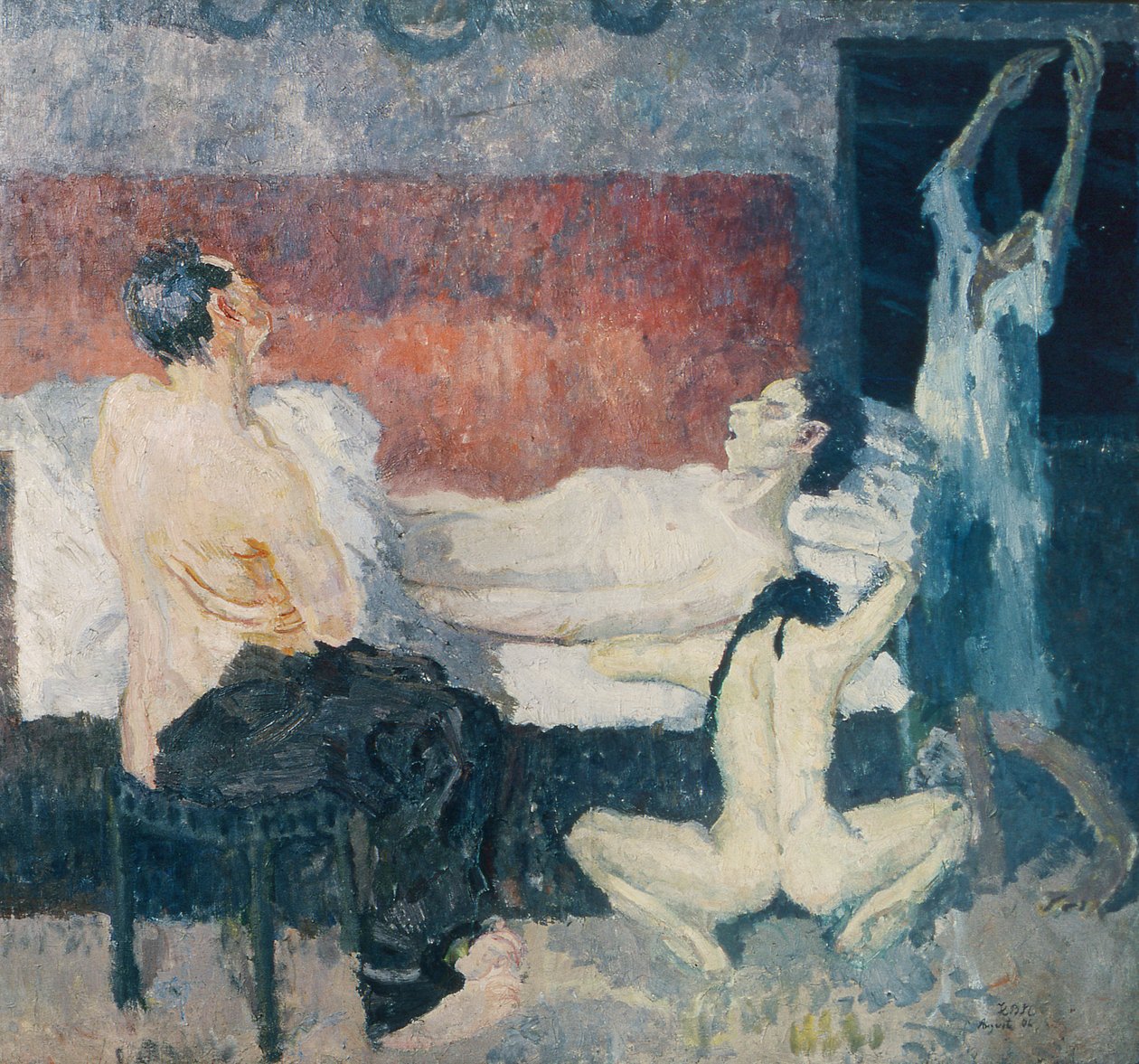 Az agónia nagy jelenete alkotó: Max Beckmann