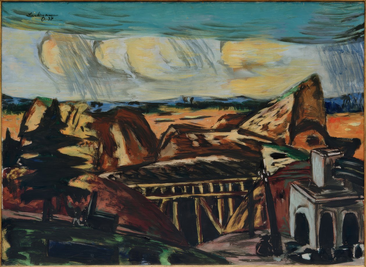 Nagy kőbánya Felső-Bajorországban alkotó: Max Beckmann