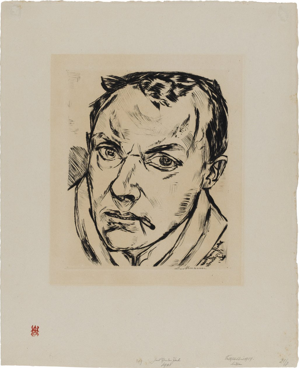 Nagy önarckép alkotó: Max Beckmann