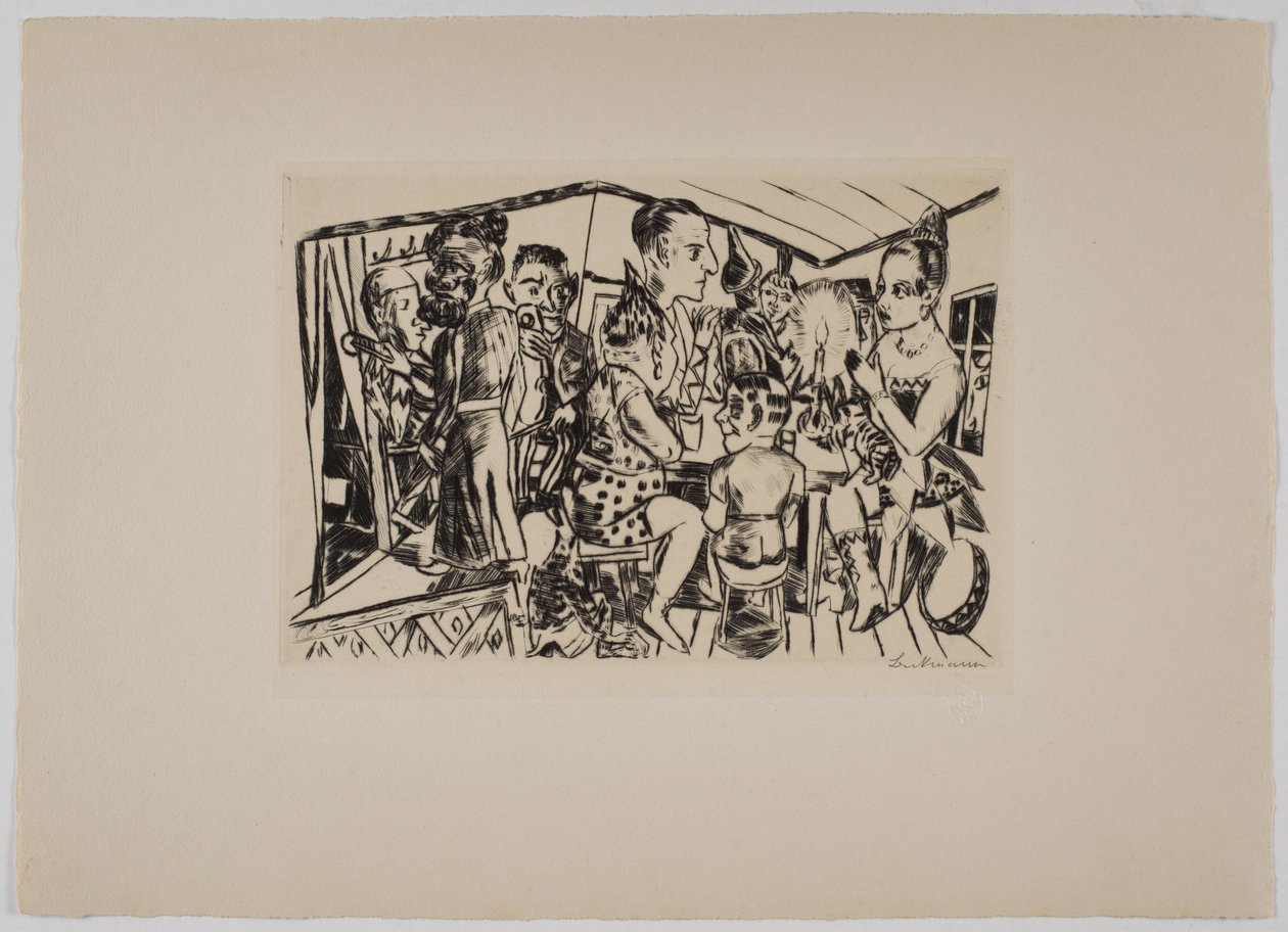 A kulisszák mögött alkotó: Max Beckmann