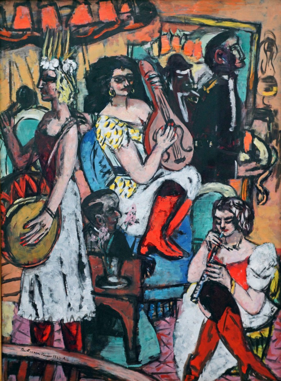 Női zenekar alkotó: Max Beckmann