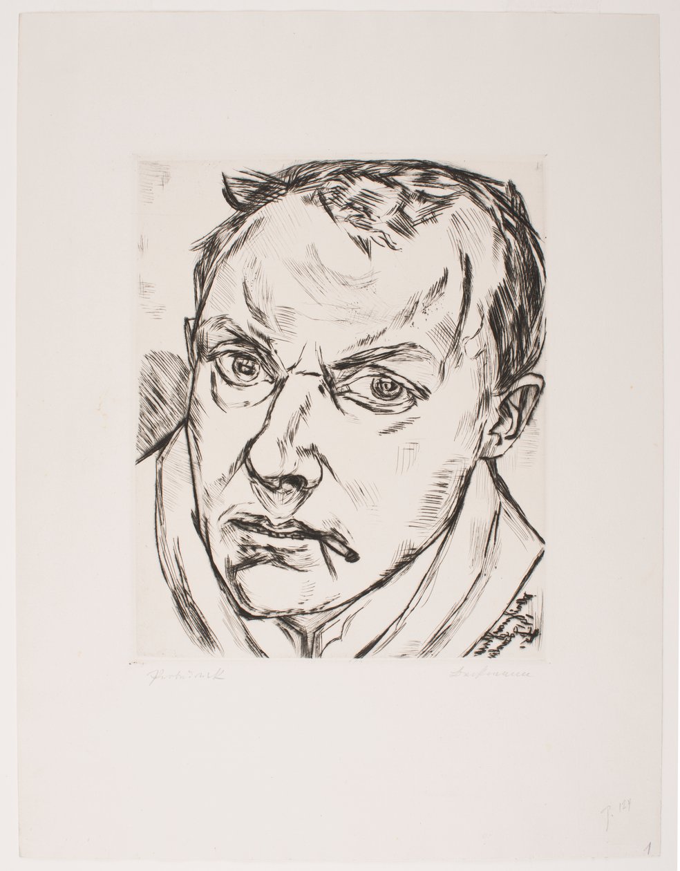 Nagy önarckép alkotó: Max Beckmann