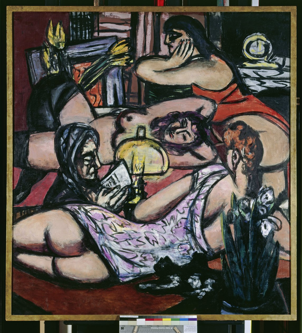 Lányszoba alkotó: Max Beckmann