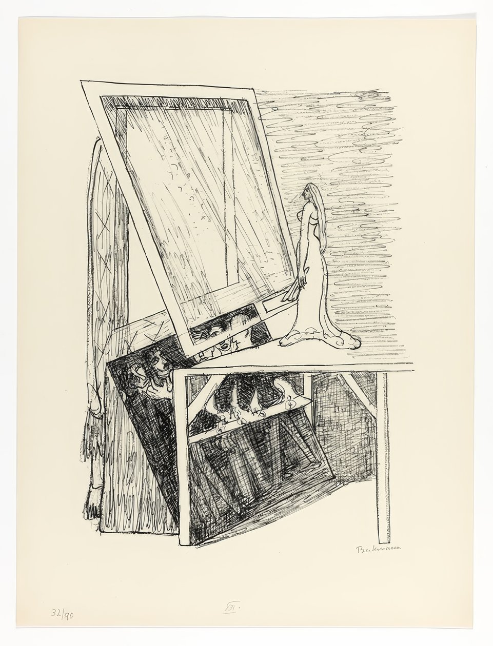 Magic Mirror, 13. lemez a Day and Dream-től alkotó: Max Beckmann