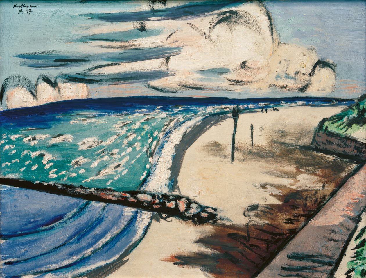 Nordsee III alkotó: Max Beckmann