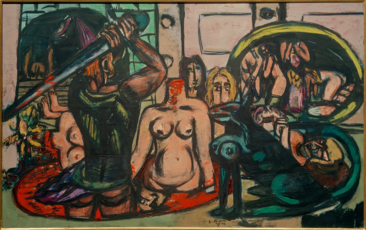 Perseus (Herkules) végső feladat alkotó: Max Beckmann