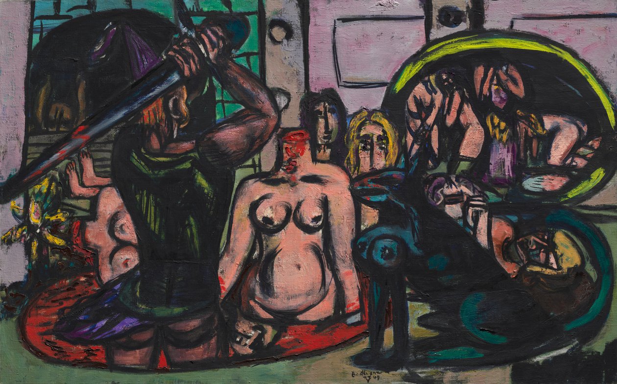 Perseus utolsó kötelessége alkotó: Max Beckmann
