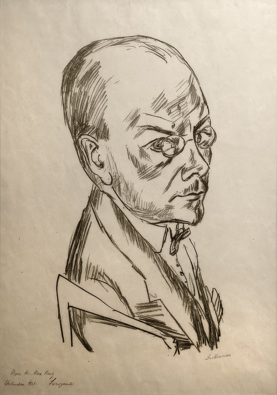 Georg Swarzenski portréja alkotó: Max Beckmann