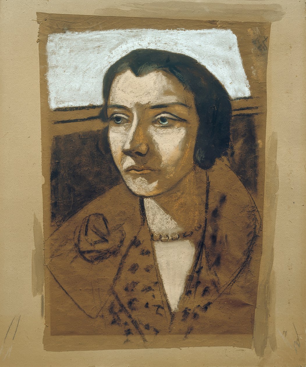 Marie Swarzenski portréja alkotó: Max Beckmann