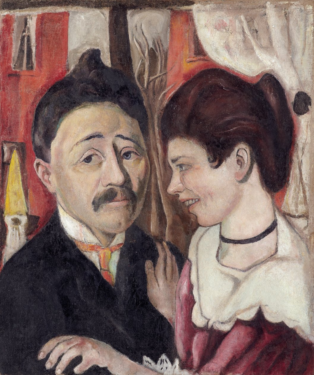 A Carl házaspár portréja alkotó: Max Beckmann