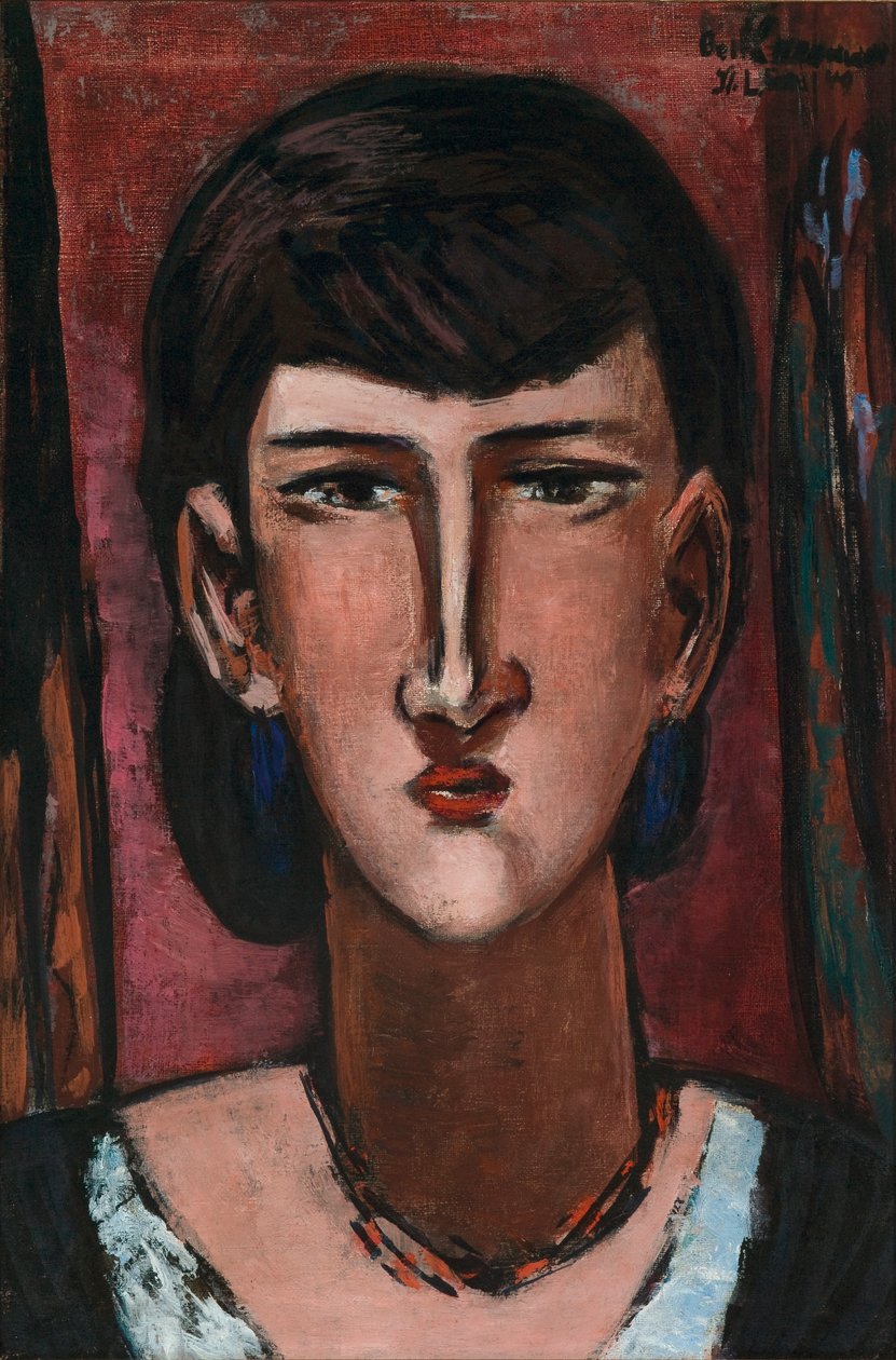 Edie Rickey portréja alkotó: Max Beckmann