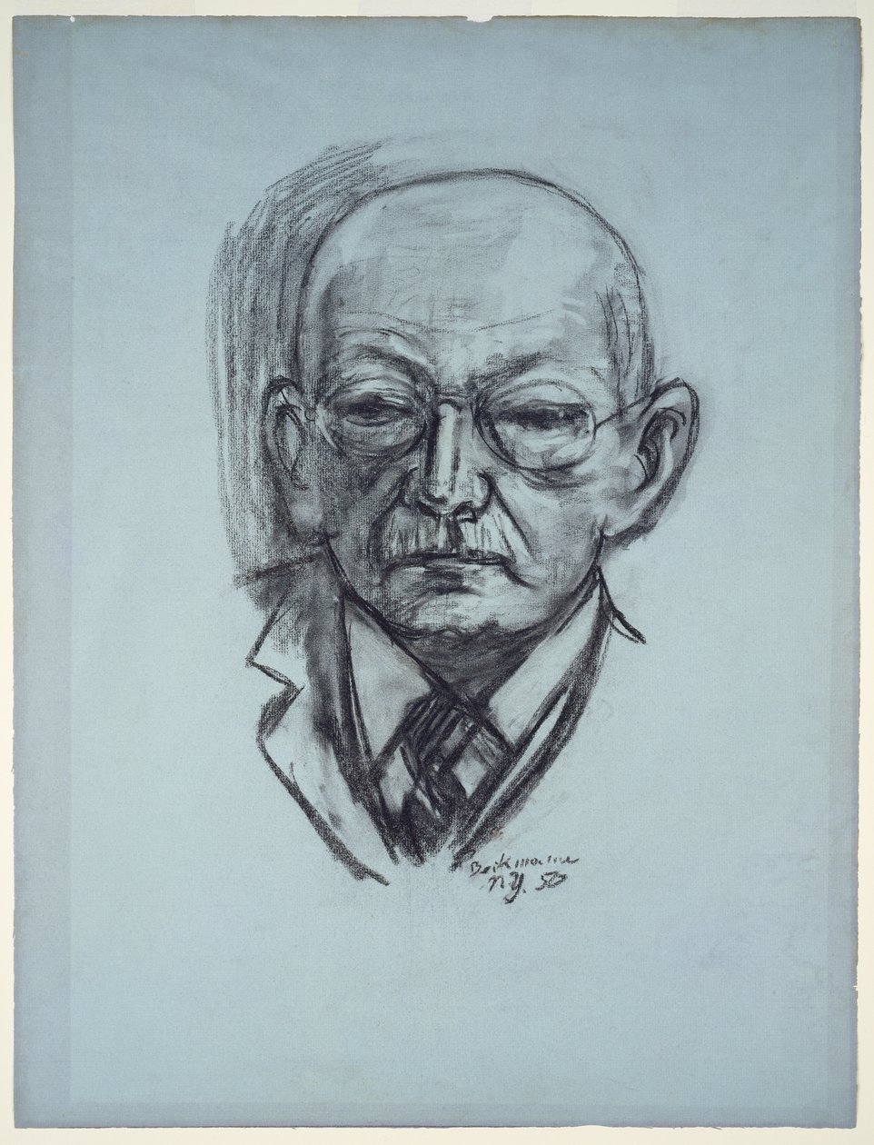 Georg Swarzenski portréja alkotó: Max Beckmann