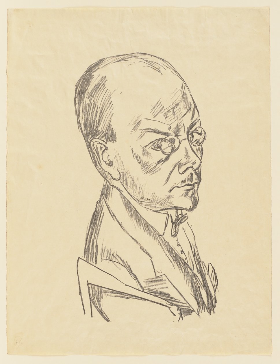 Georg Swarzenski portréja alkotó: Max Beckmann