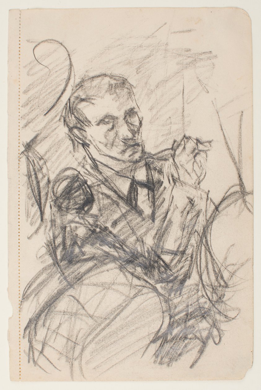 Piper portréja (a kiadó) alkotó: Max Beckmann