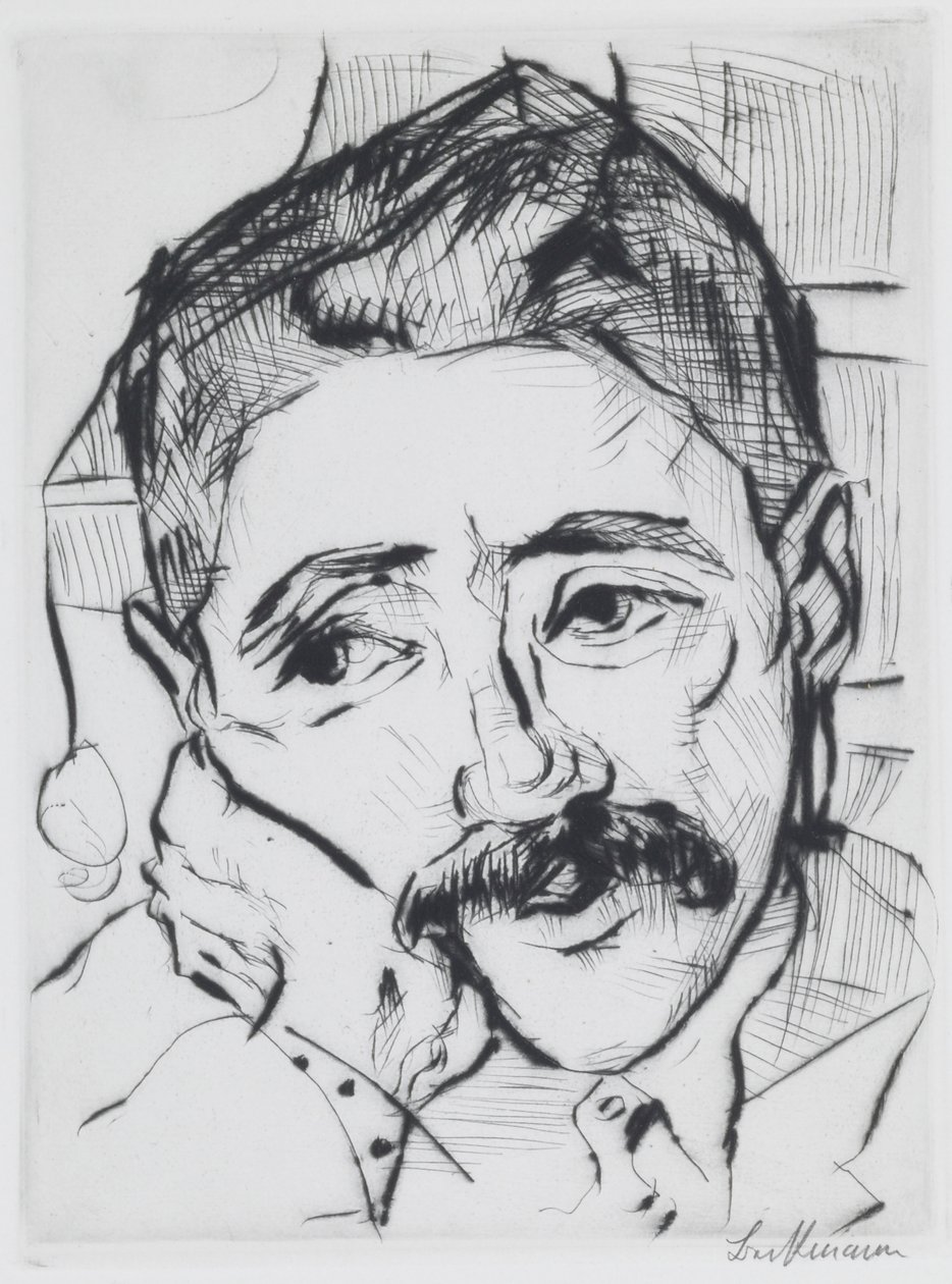 Walter Carl portréja alkotó: Max Beckmann
