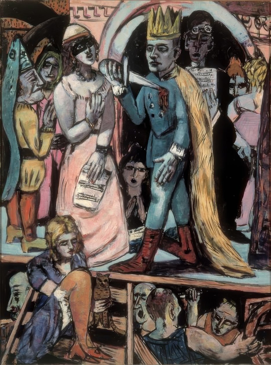 színész alkotó: Max Beckmann