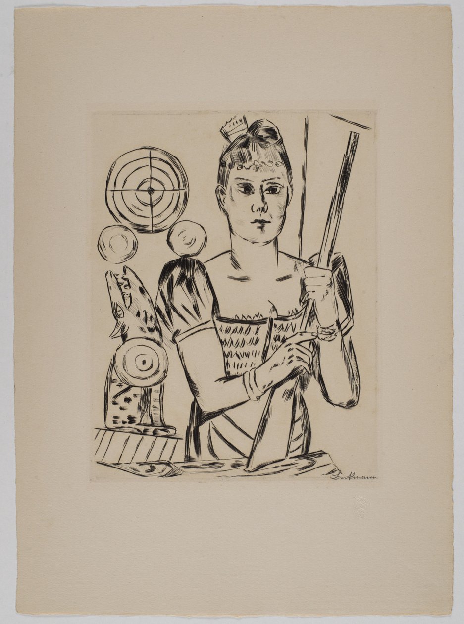 Lövöldözős játék alkotó: Max Beckmann