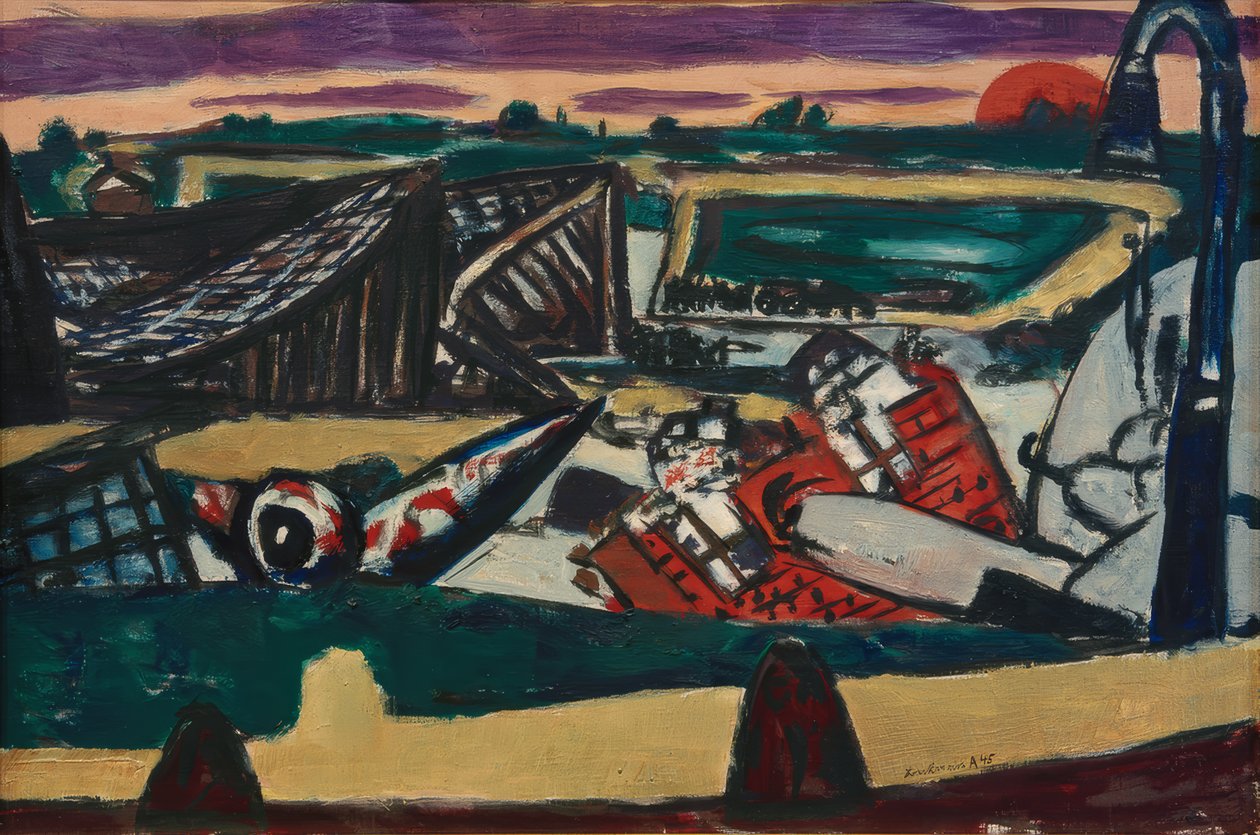 Schiphol alkotó: Max Beckmann