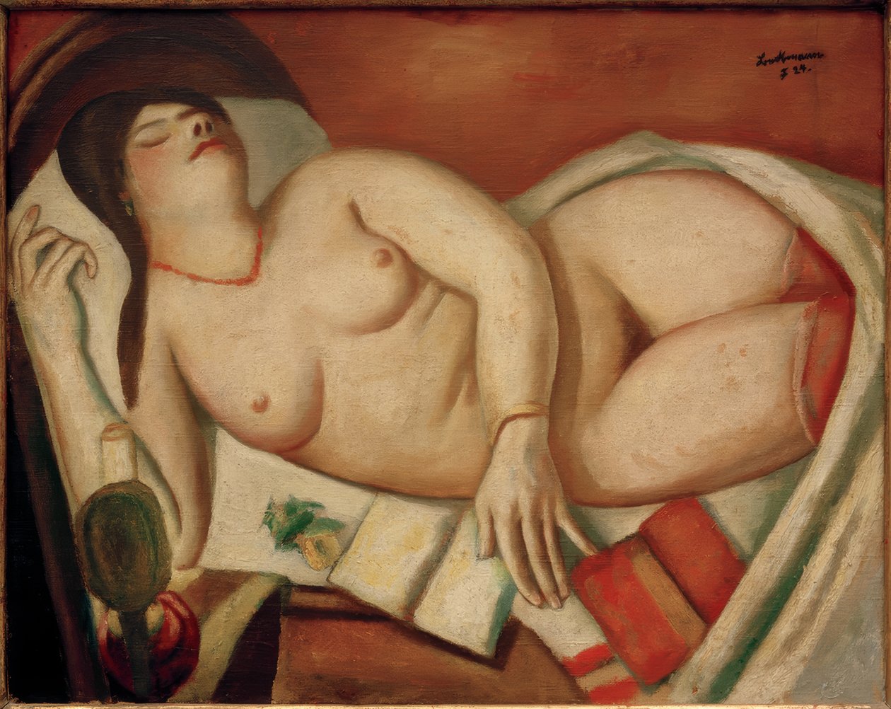 Alvás alkotó: Max Beckmann