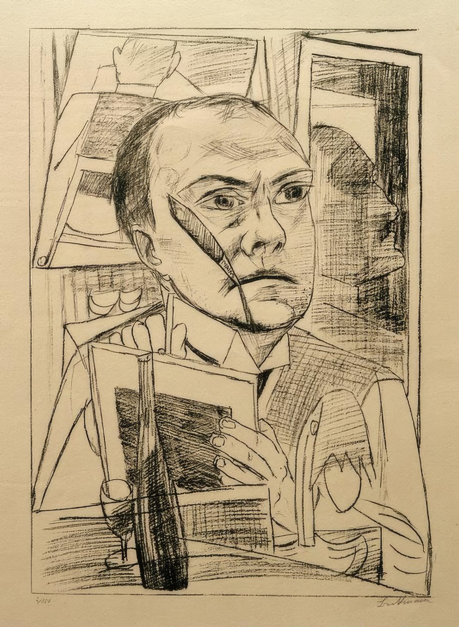Még a szállodában is alkotó: Max Beckmann