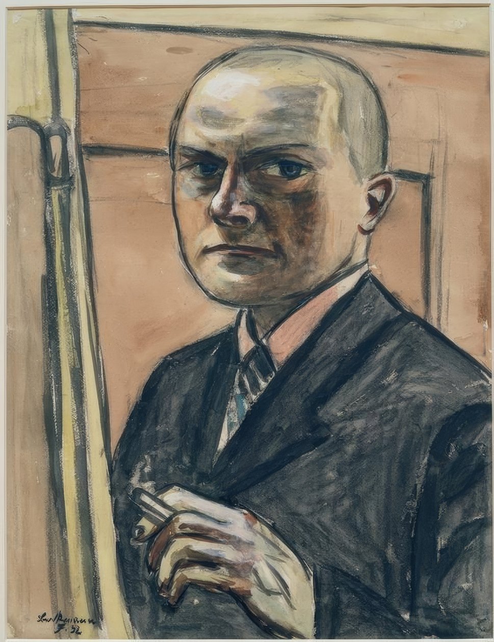 Önarckép alkotó: Max Beckmann