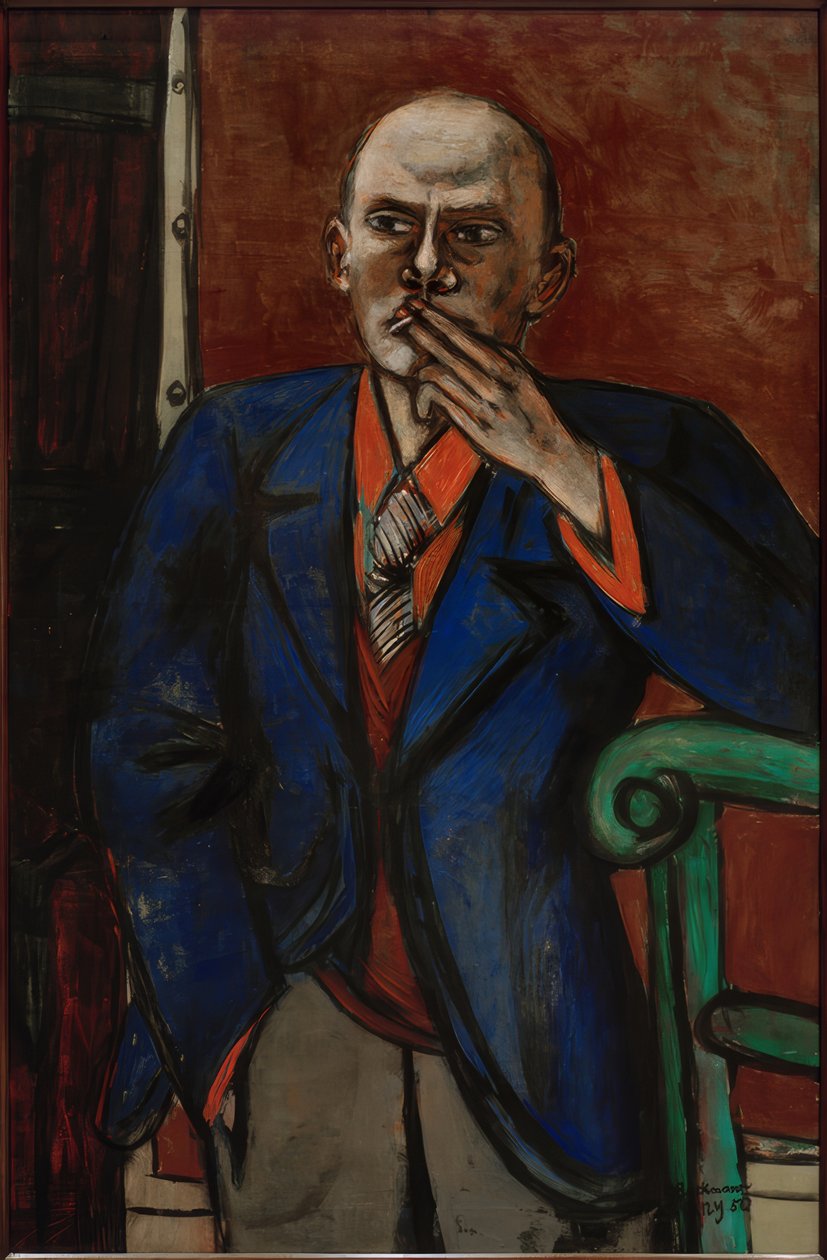 Önarckép alkotó: Max Beckmann