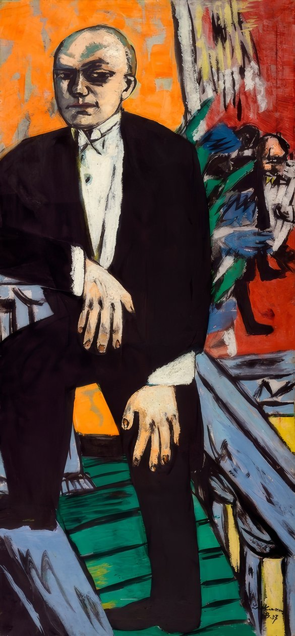 Önarckép alkotó: Max Beckmann