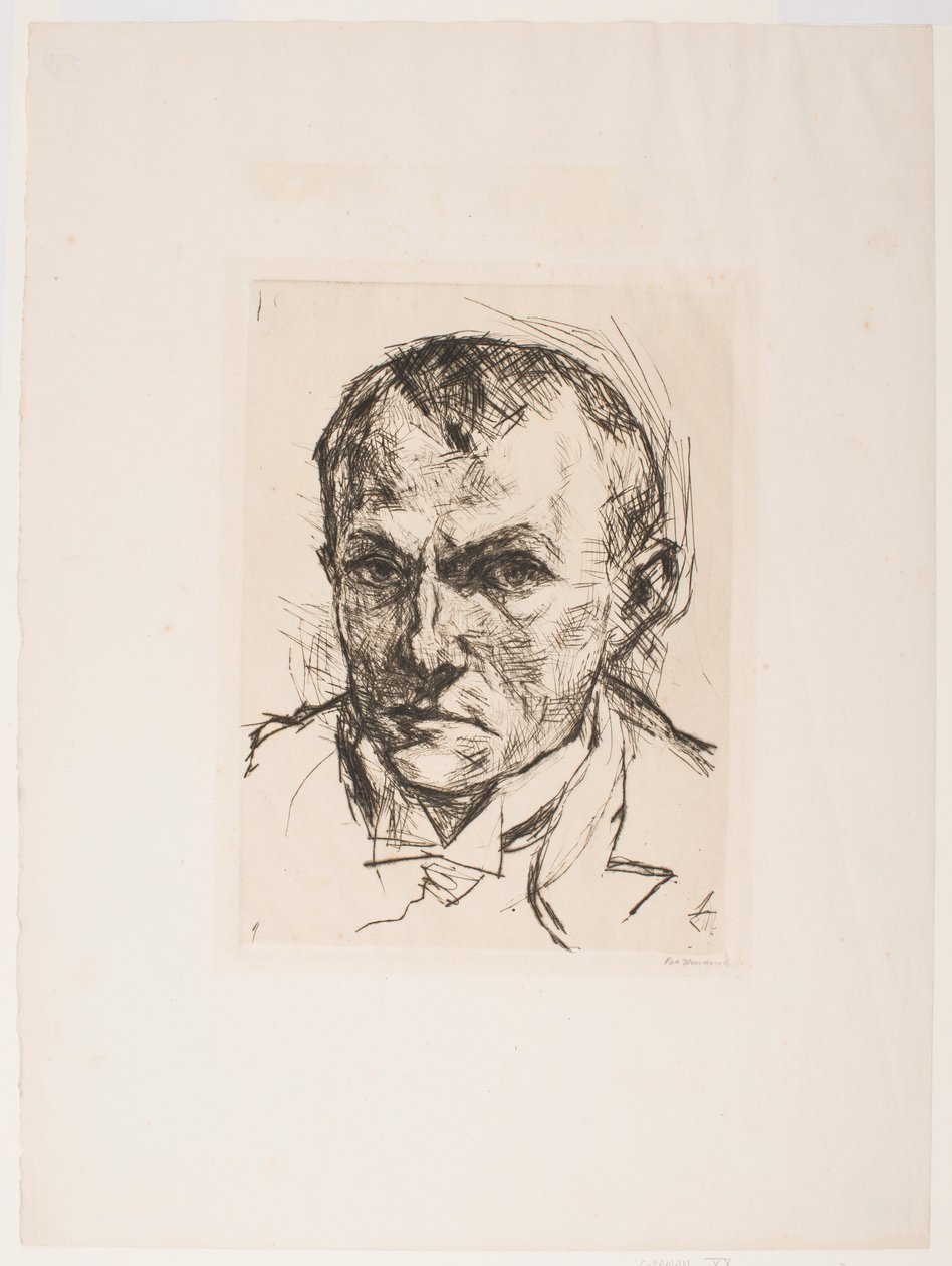 Önarckép alkotó: Max Beckmann