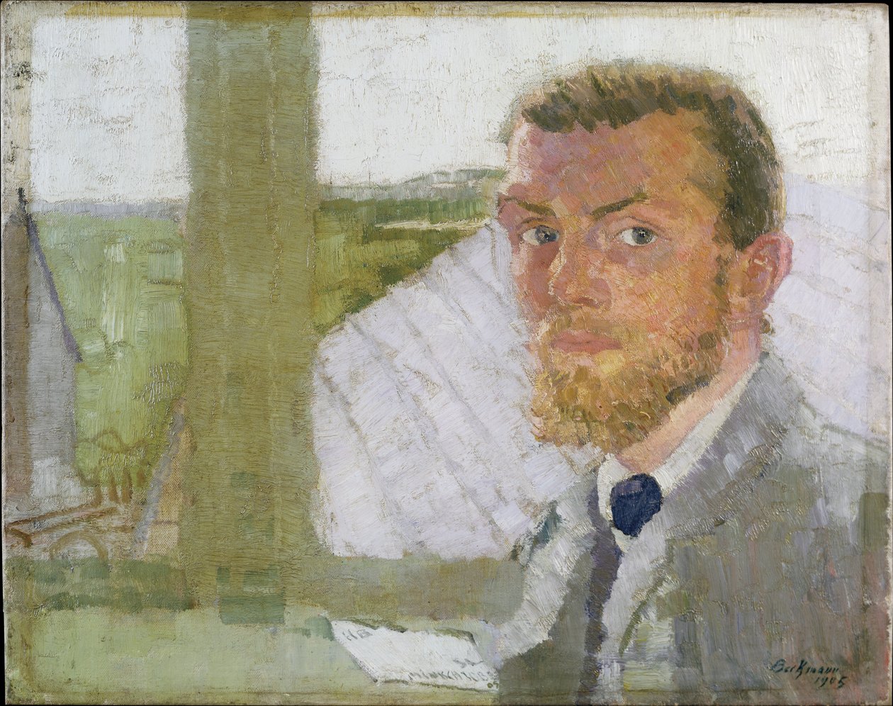 Önarckép alkotó: Max Beckmann