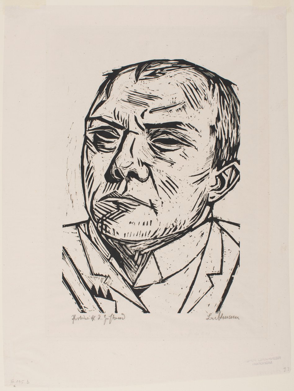 Önarckép alkotó: Max Beckmann
