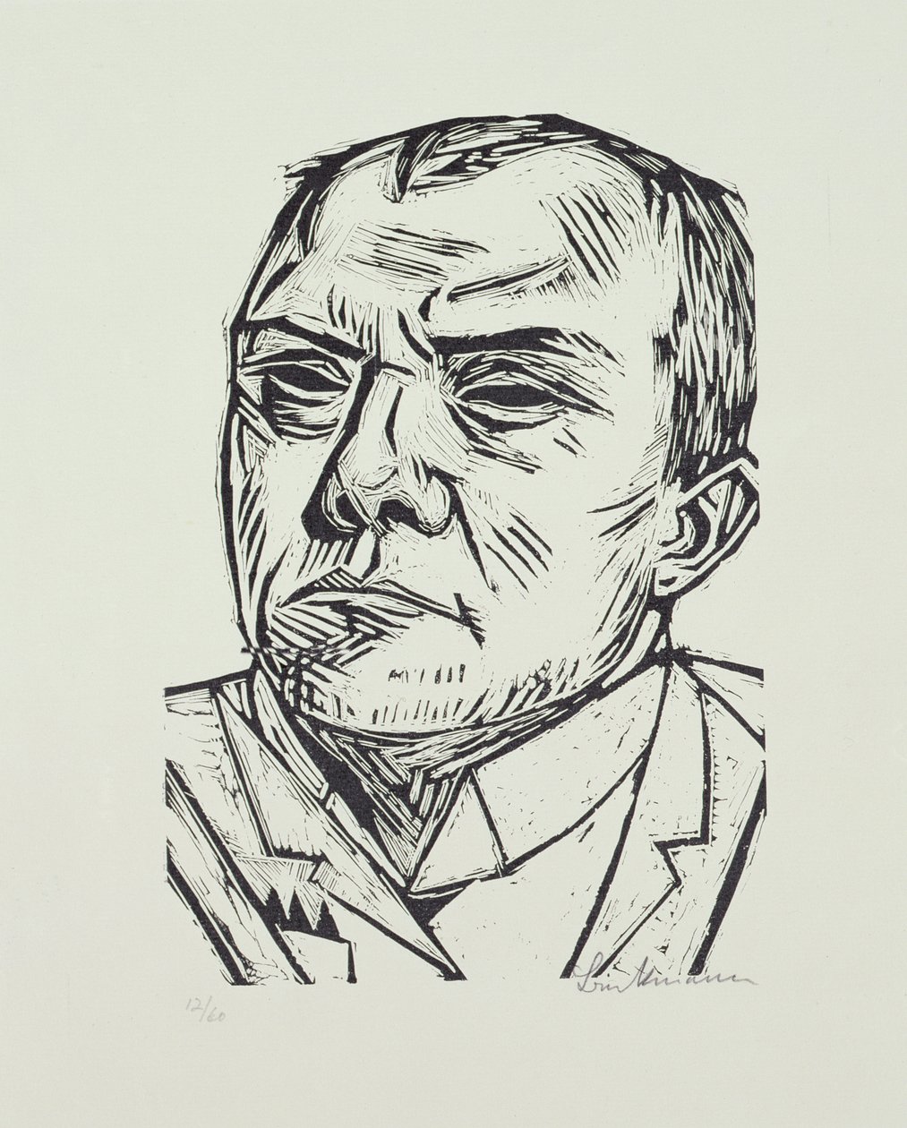 Önarckép alkotó: Max Beckmann