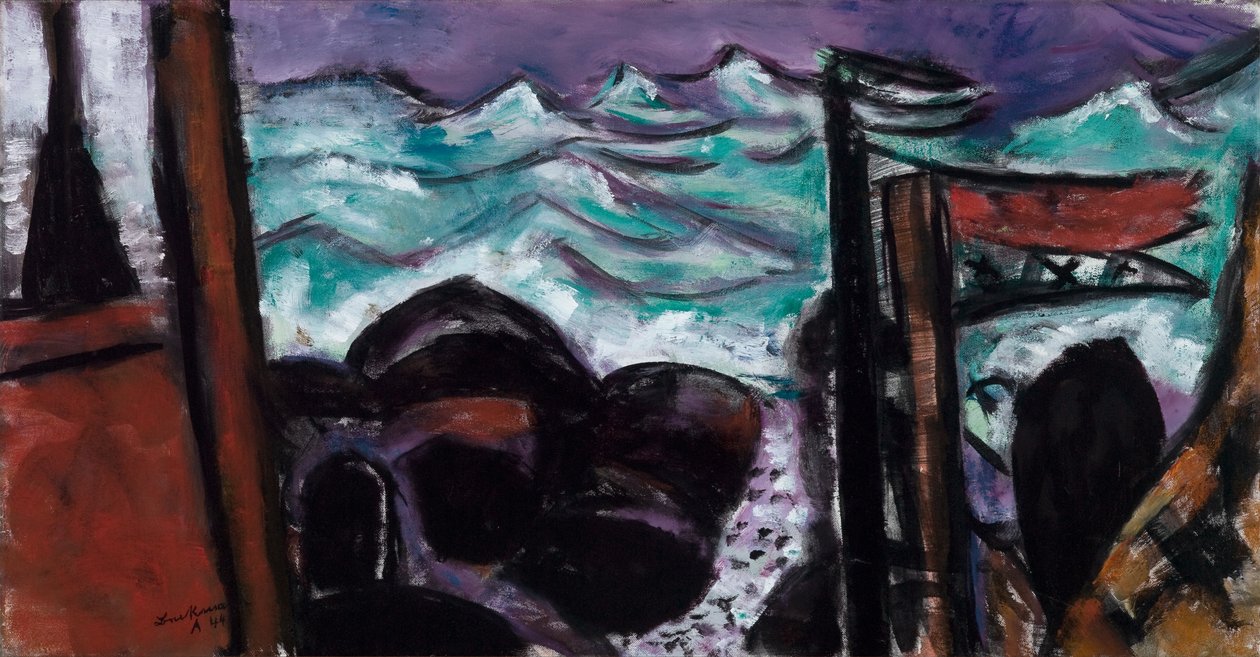 Kis viharos tenger alkotó: Max Beckmann