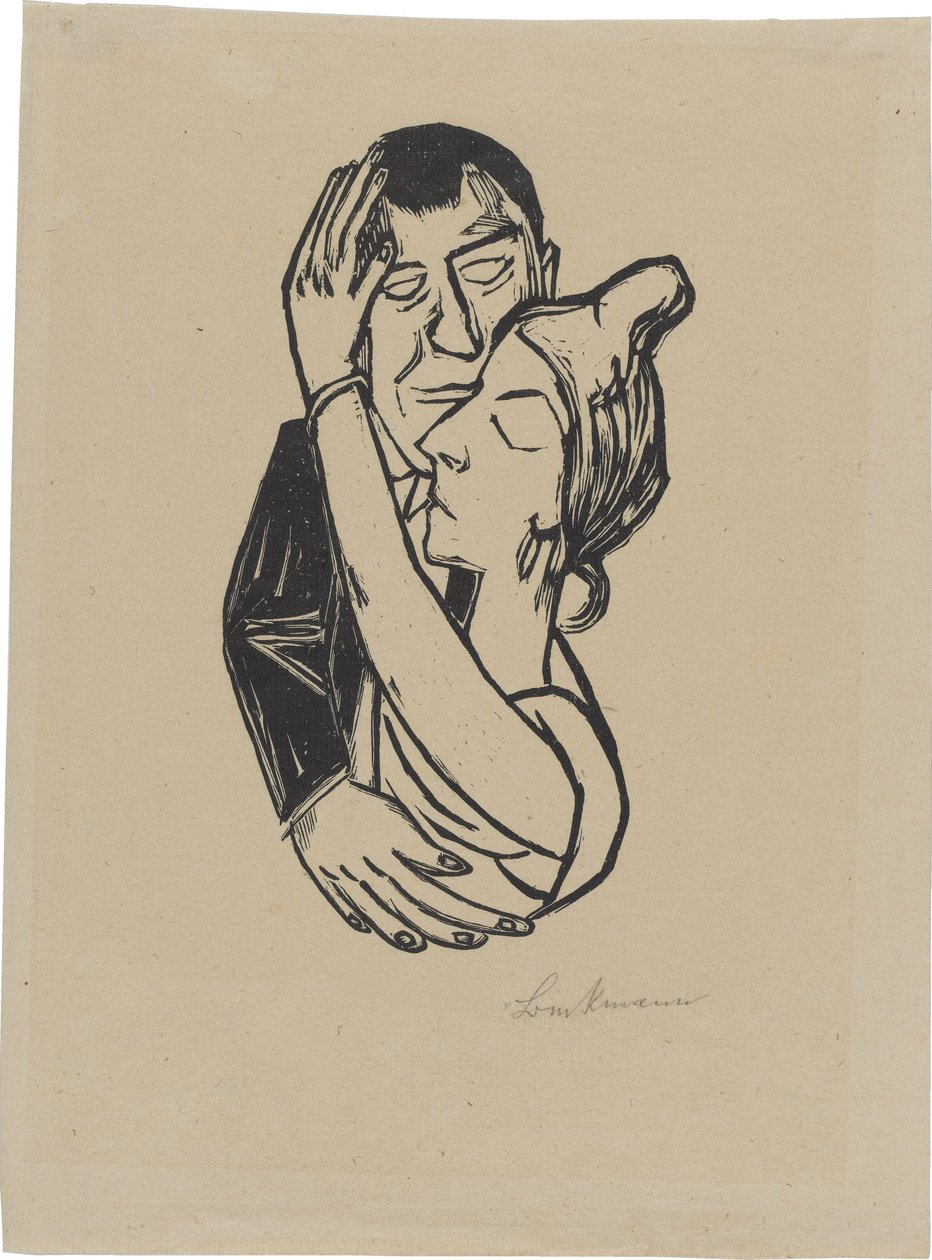 Táncosnők (2. lap: Második Ganümédész-mappából) alkotó: Max Beckmann