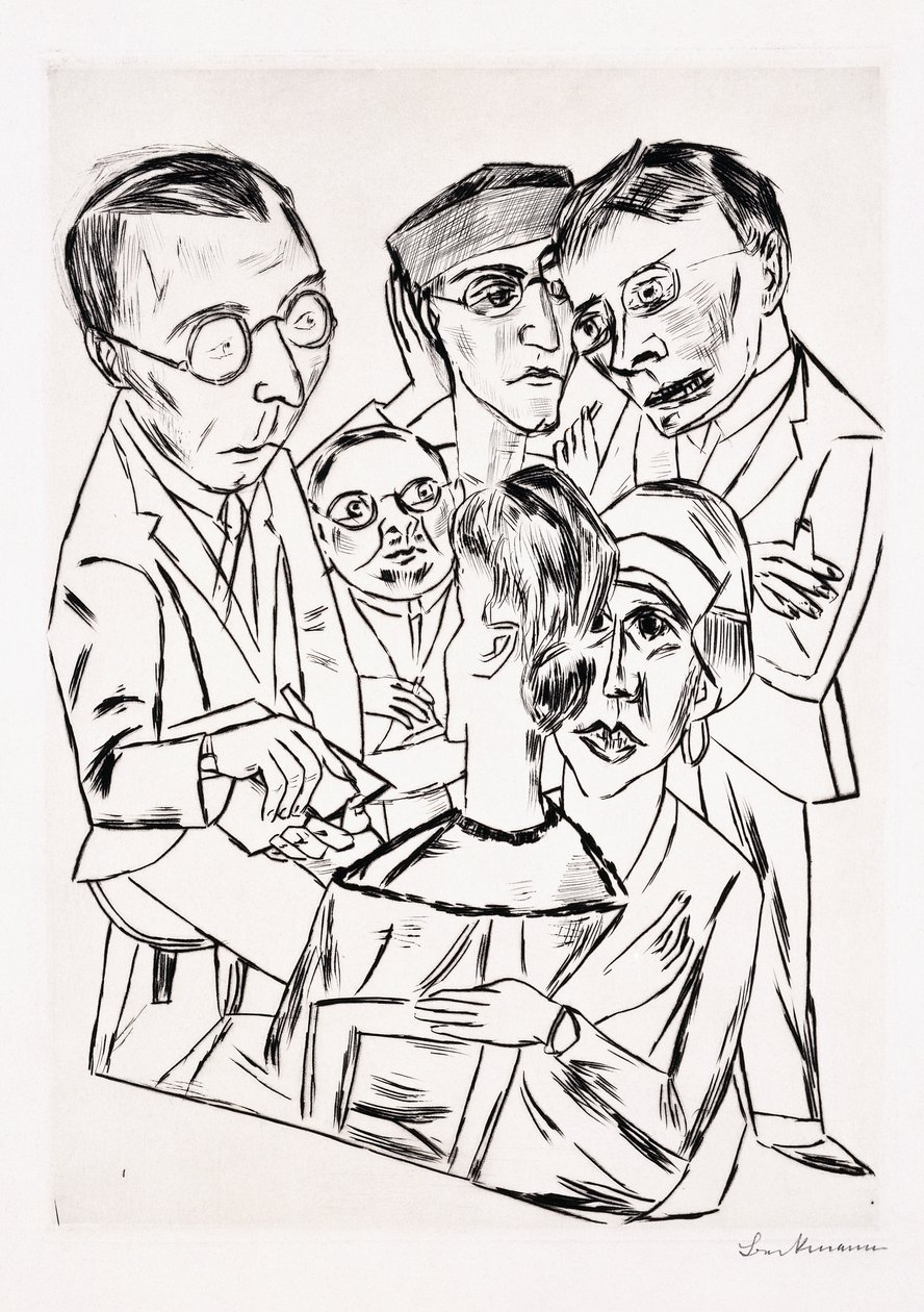 A művész a társadalomban alkotó: Max Beckmann