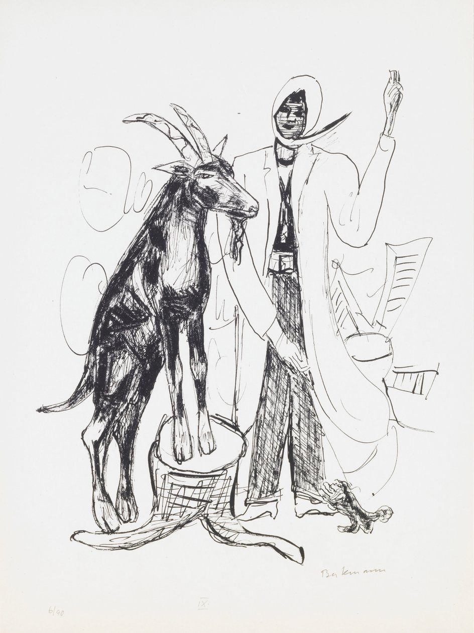 The Buck, 9. lemez a „Day and Dream” portfólióból alkotó: Max Beckmann