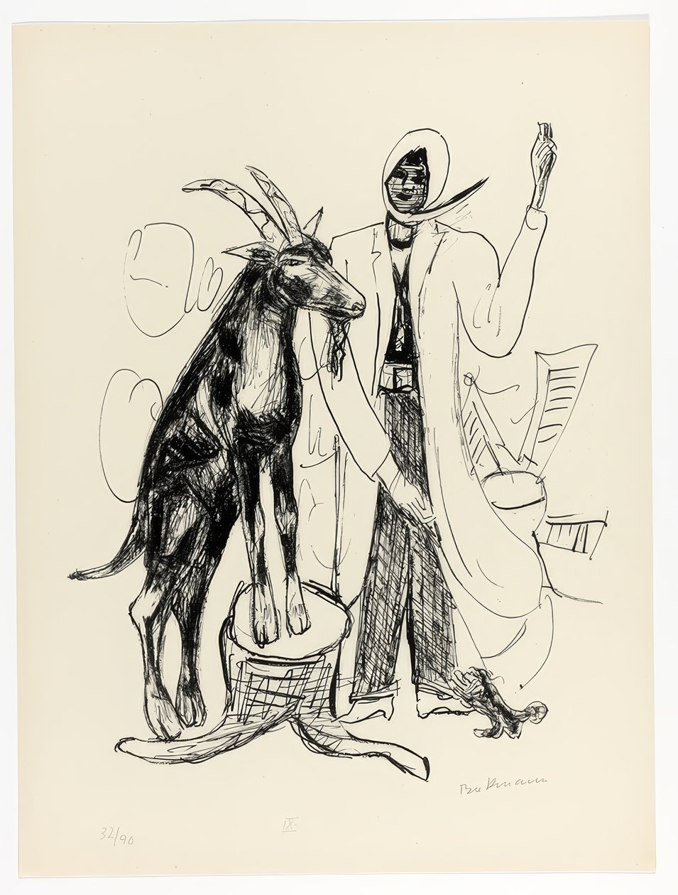 The Buck, kilences lemez a Day and Dream-től alkotó: Max Beckmann