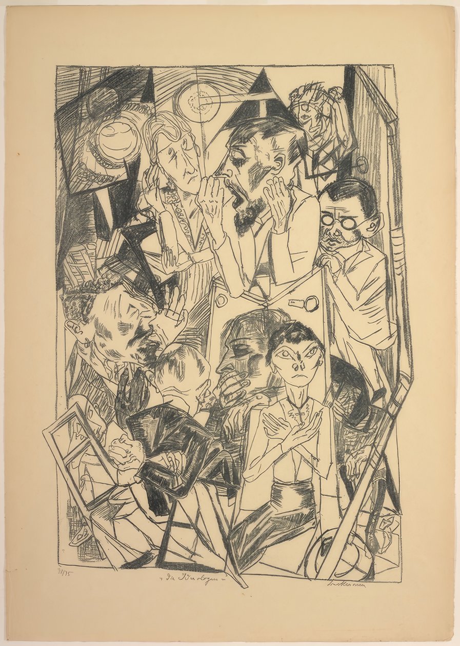 The Ideologues, hatodik lemez a Die Hölle-től alkotó: Max Beckmann
