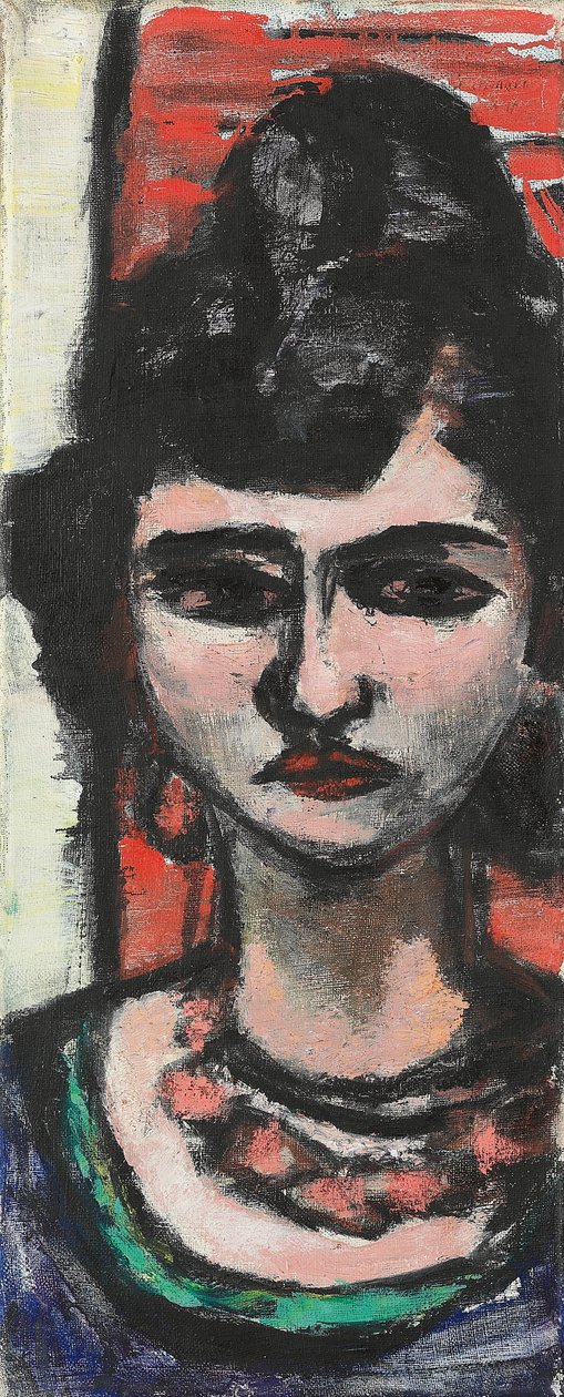 Az olasz nő; Italienerin alkotó: Max Beckmann