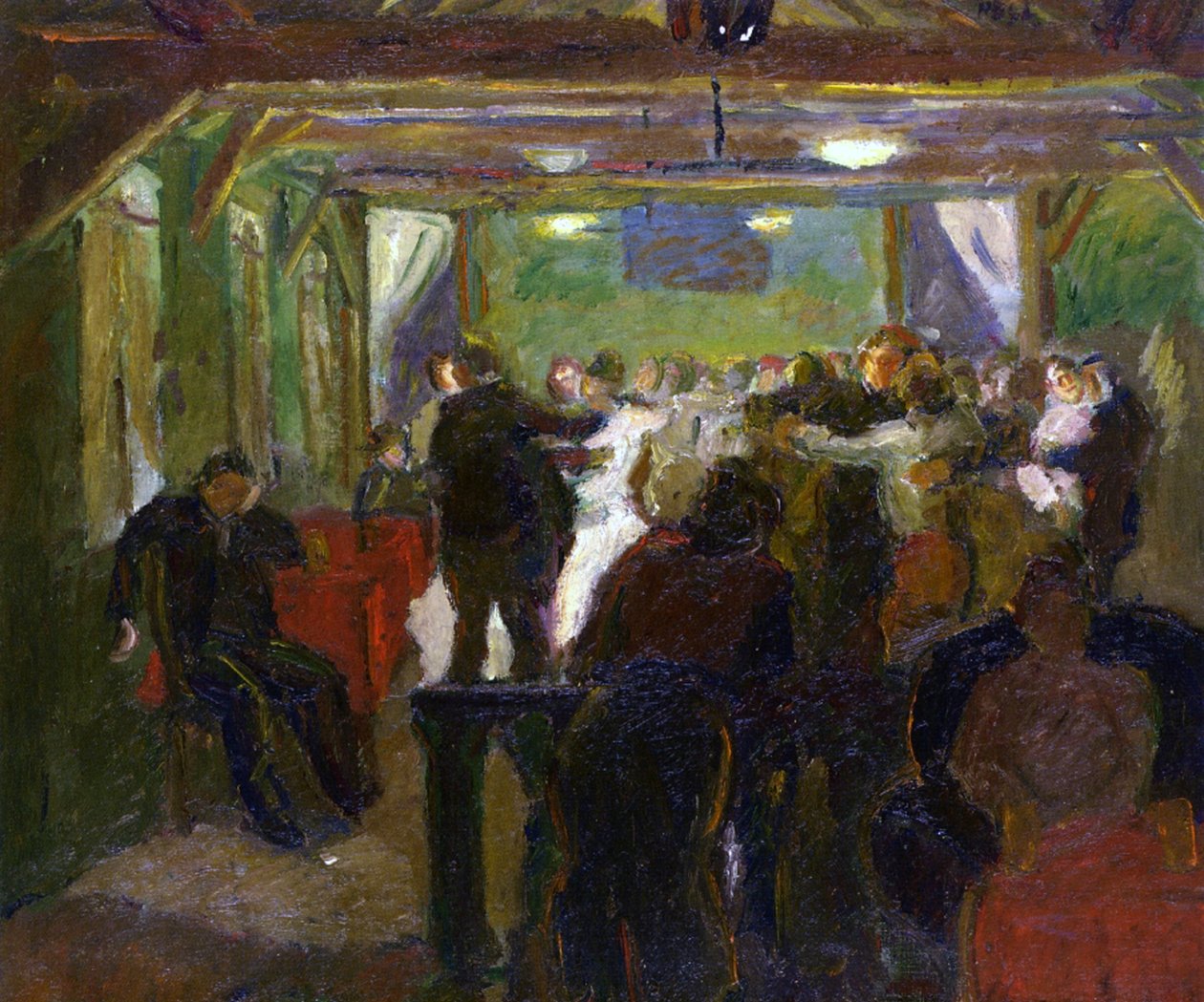 A helyi tánc alkotó: Max Beckmann