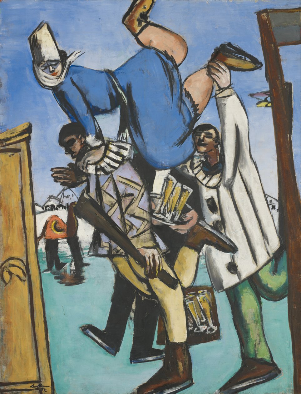 A korcsolyázók alkotó: Max Beckmann