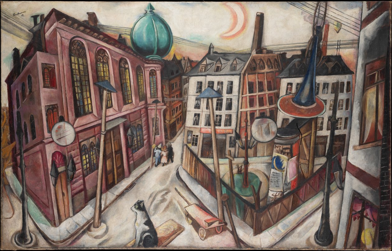 A Frankfurt Am Main-i zsinagóga alkotó: Max Beckmann