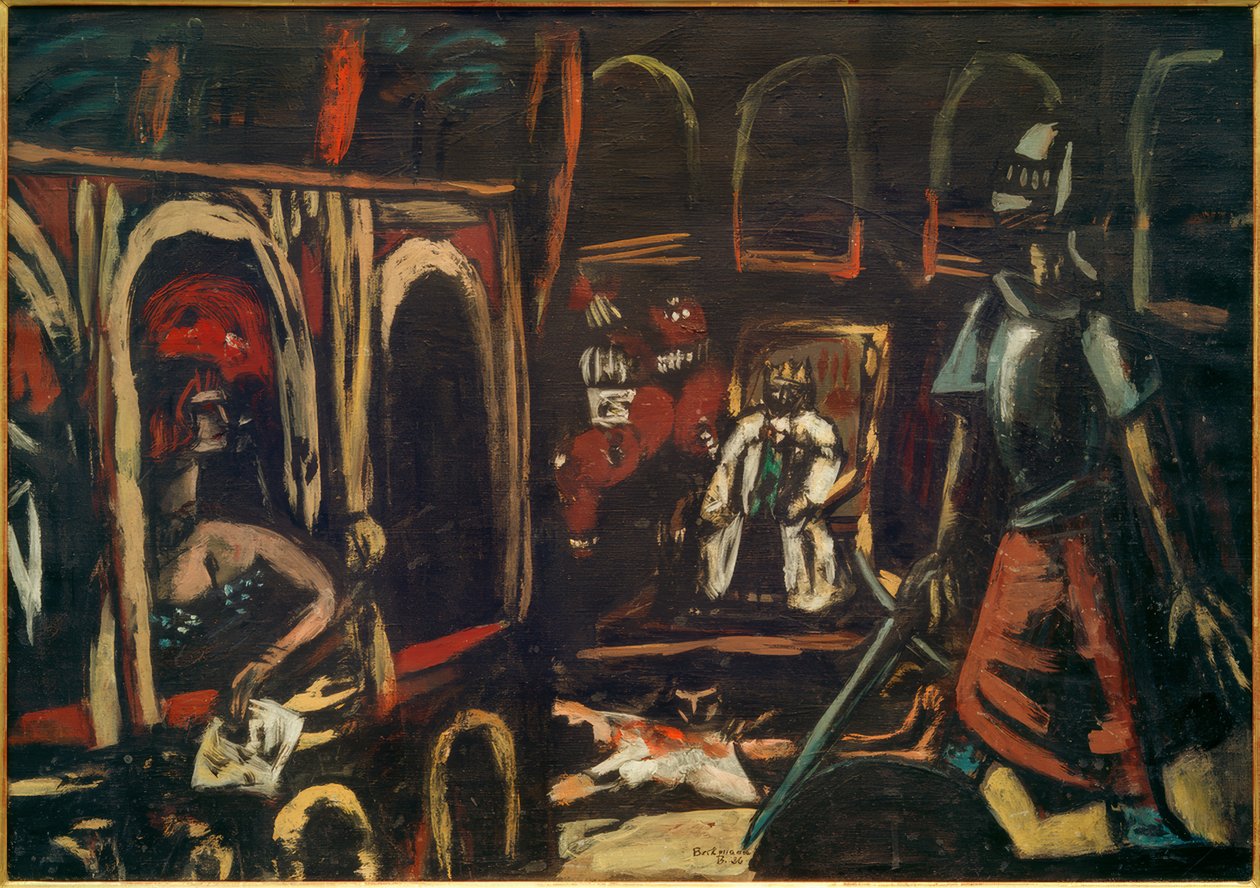 Álomszínház alkotó: Max Beckmann