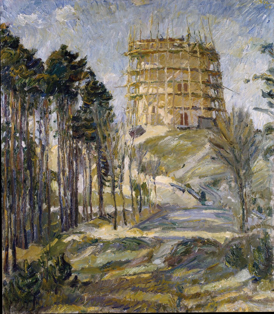 Víztorony Hermsdorfban alkotó: Max Beckmann